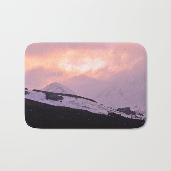 Rose Quartz Turbulence - III Bath Mat