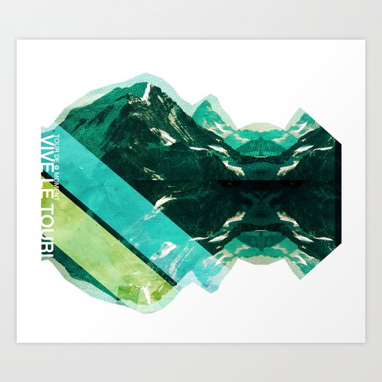 Tour Art Print