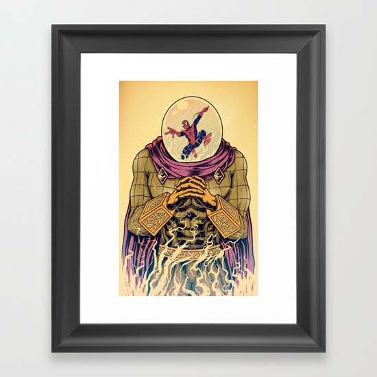 Mysterio Framed Art Print