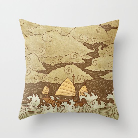 Tempest Throw Pillow