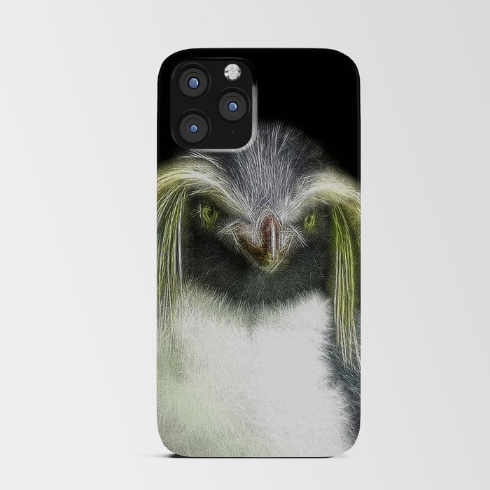 Spiked Rock Penguin iPhone Card Case