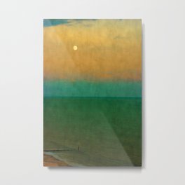 Sea ~ Moon Metal Print | Photo, Landscape, Nature, Digital 