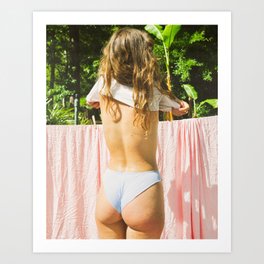 Laundry Day / Marina Hunter Photography Art Print