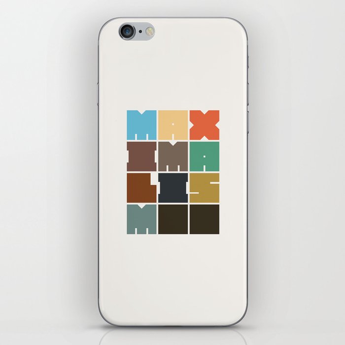 MAXIMALISM.. (Colors) iPhone Skin