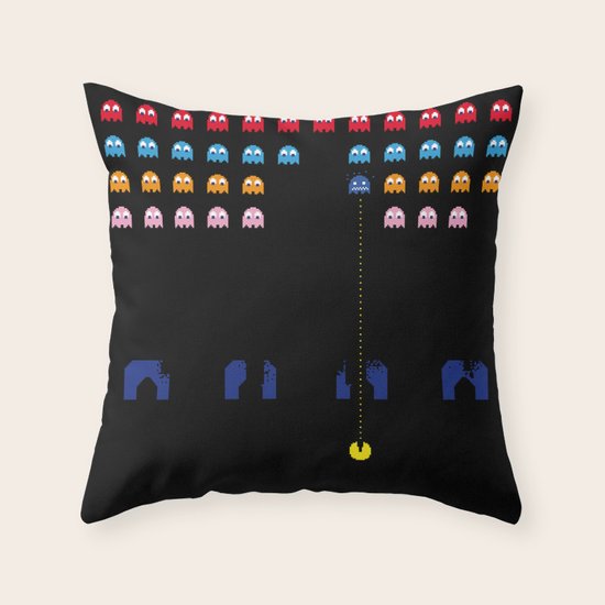 Spaceman Throw Pillow