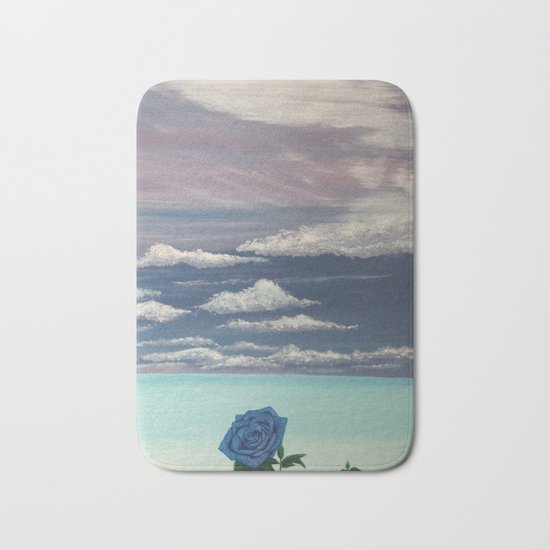 Un regard perçant d'amour Bath Mat