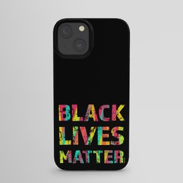 Black Lives Matter Colorful Painting 01 iPhone Case