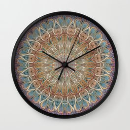Gentle Touch Mandala Art Wall Clock