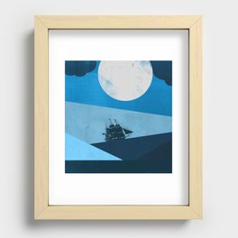 Solo Ocean Trip Recessed Framed Print