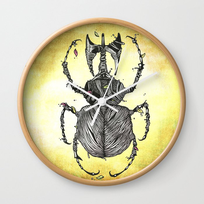 Sr Coprofago - Beetle shit Wall Clock
