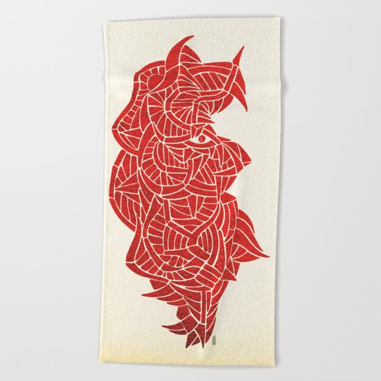 - scelerat - Beach Towel