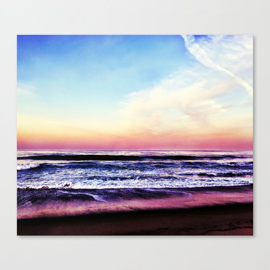 Unicorn Beach Canvas Print