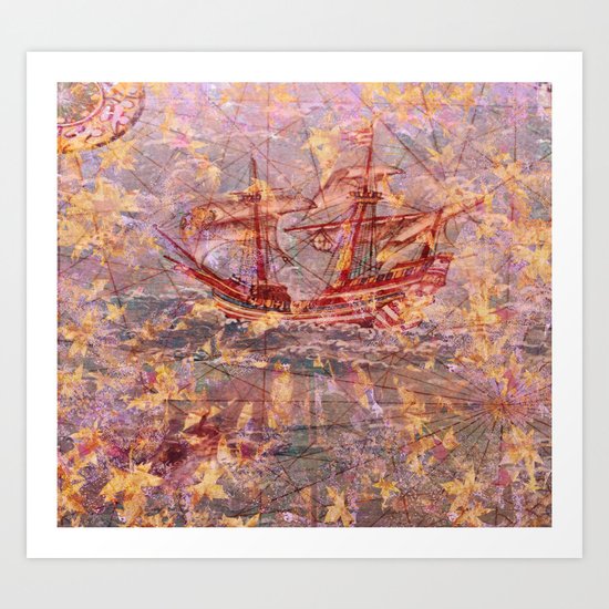 back to the dream Art Print