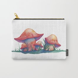 Rainbow magic mushrooms - fungi fever - Yaara Happy Art Carry-All Pouch
