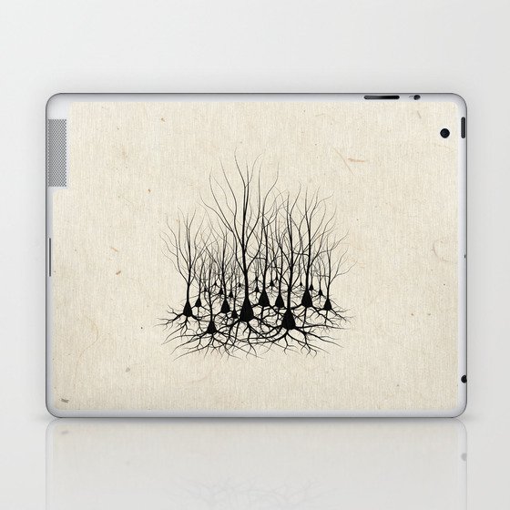 Pyramidal Neuron Forest Laptop & iPad Skin