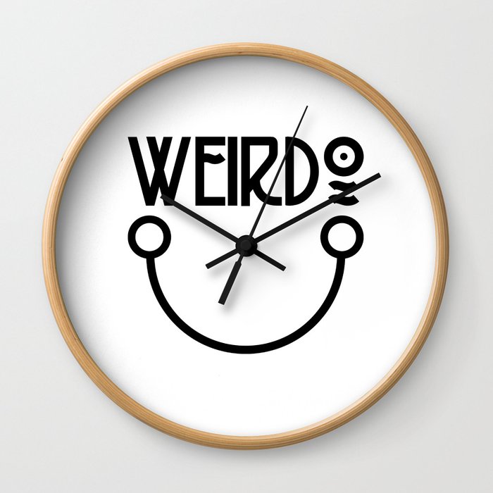 Weirdo Wall Clock