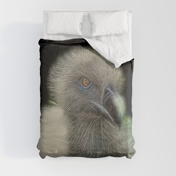 Fierce Spiked Vulture Comforter