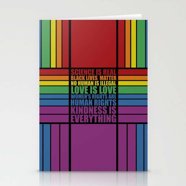 Science is real... Inspirational Fashion Stationery Cards