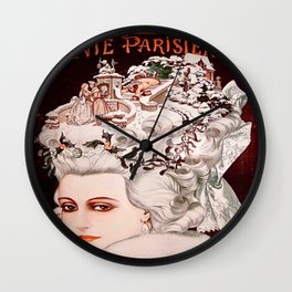 “The Number” by C. Herouard (1923) Wall Clock