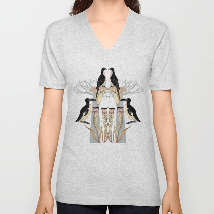 Extinct - Totem V Neck T Shirt