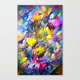 Petals in the Wind Canvas Print