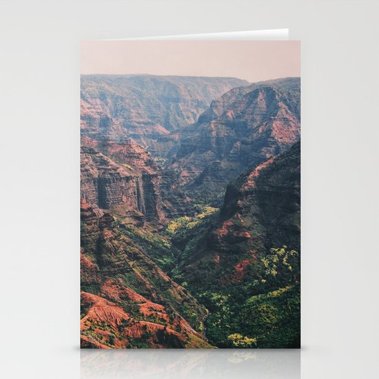 Vintage Hawaii Canyon Stationery Cards