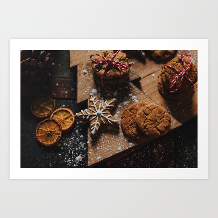 Holiday Cookies II Art Print