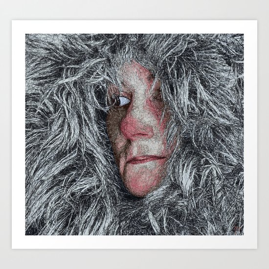 I won't look back Art Print