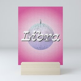 Disco Zodiac: Libra Mini Art Print
