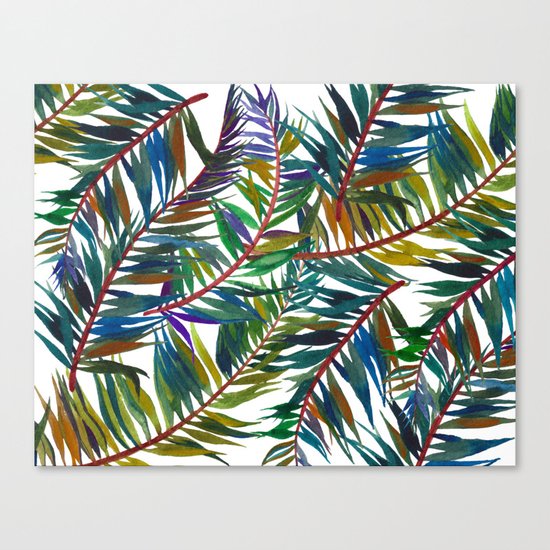 tropical life Canvas Print