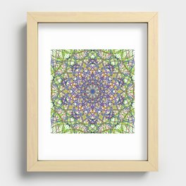 My Toddler's First Mandala Recessed Framed Print