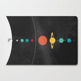 The Solar System Cutting Board