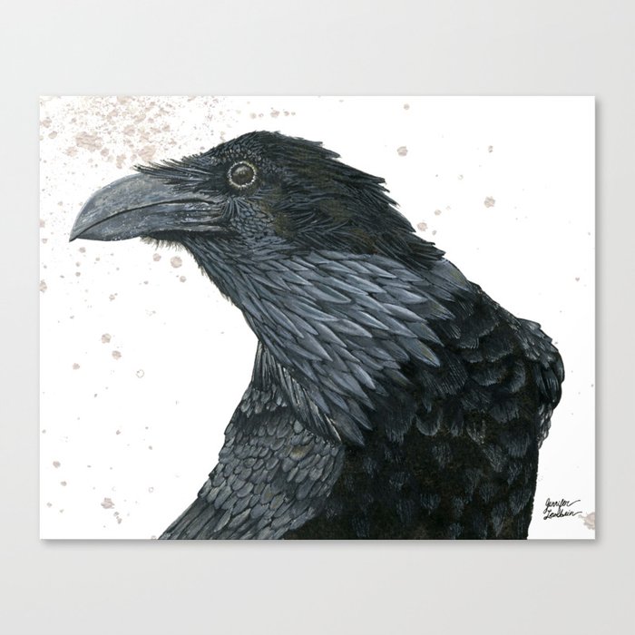 Raven Croft 2 Canvas Print