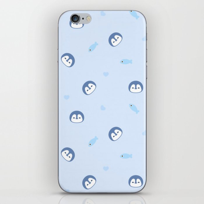 Cute Penguin Pattern iPhone Skin