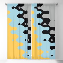 Cool curves Blackout Curtain