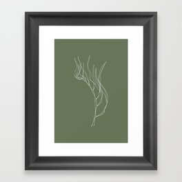 Kelp illustration 2 Framed Art Print