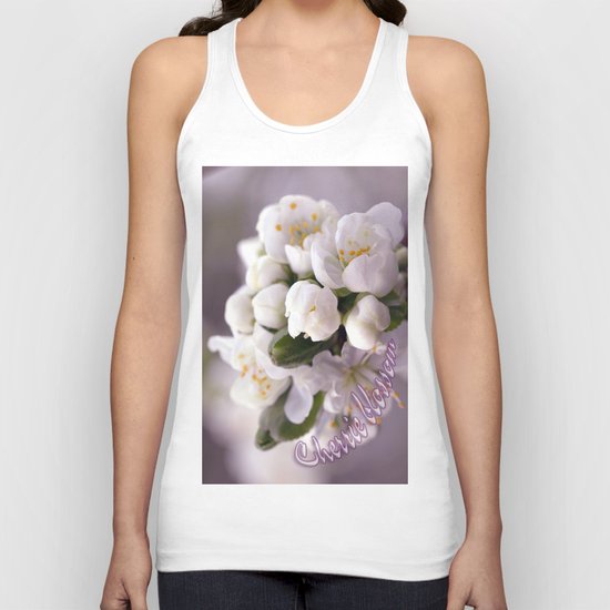 Cherry blossom Unisex Tank Top
