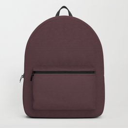 Dark Purple Wine Solid Color PPG 2023 Trending Color Gooseberry PPG1048-7 - All One Single Shade Hue Backpack | 2022 Color, Solid, Purple, Color, Dark, 2022 Colour, Solid Colours, 2023Trendingcolor, Shade, Colour 
