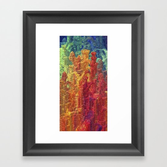 Castle Block Framed Art Print