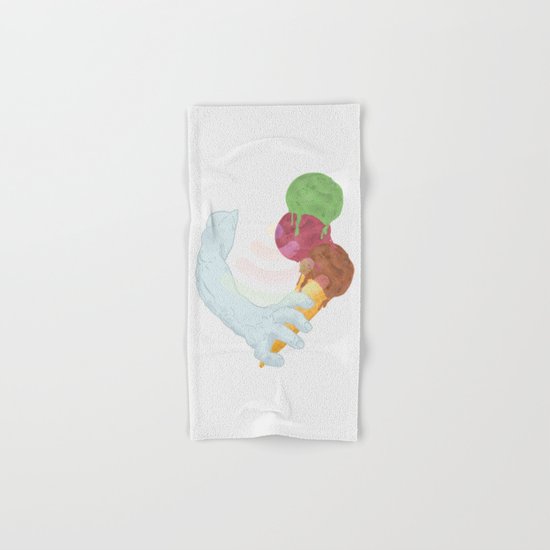 Three Summer Flavors Hand & Bath Towel