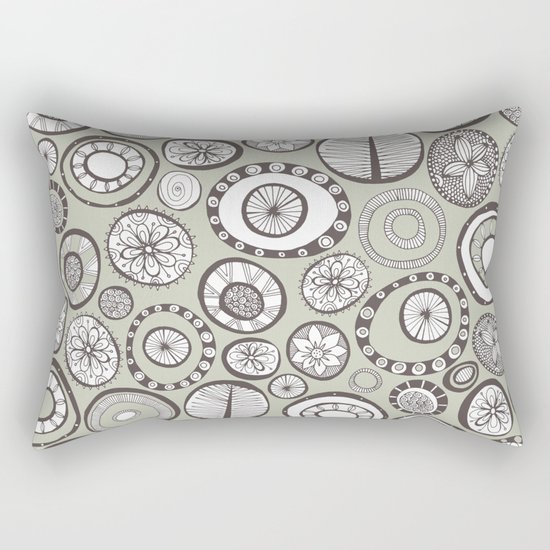 Honolulu hoops haze Rectangular Pillow