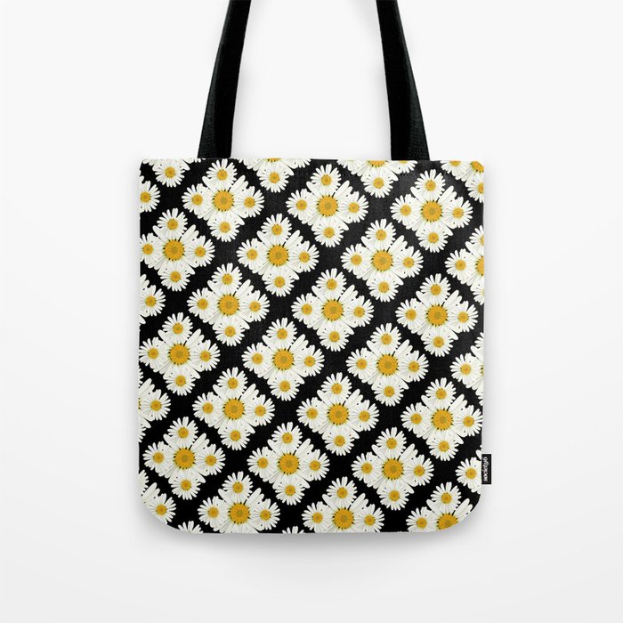 Daisy On Daisy Tote Bag by apgme | Society6