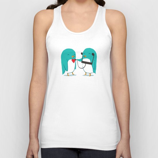 The sound of love Unisex Tank Top