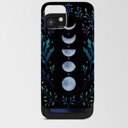 Moonlight Garden - Blue iPhone Card Case