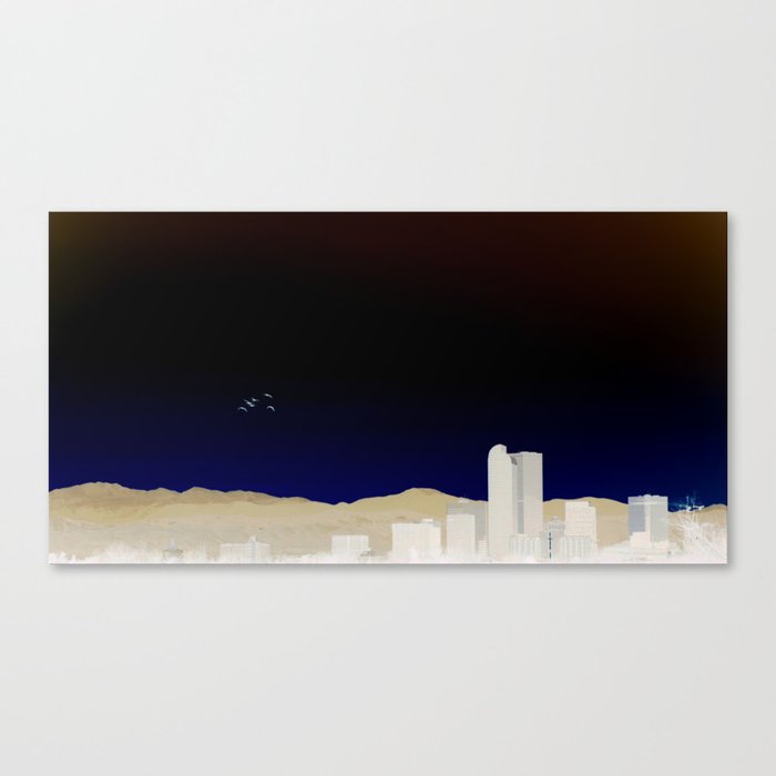 Denver Flyby Canvas Print