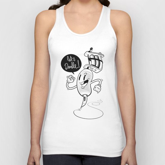 Let's Doodle! Unisex Tank Top