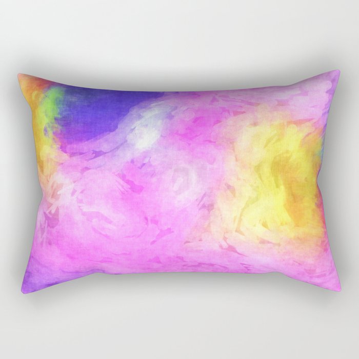 Pink Fantasy Rectangular Pillow