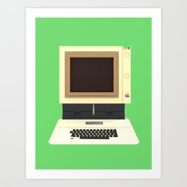 Apple II Art Print