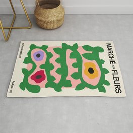 Flower Market I: Paris | Matisse Edition Area & Throw Rug