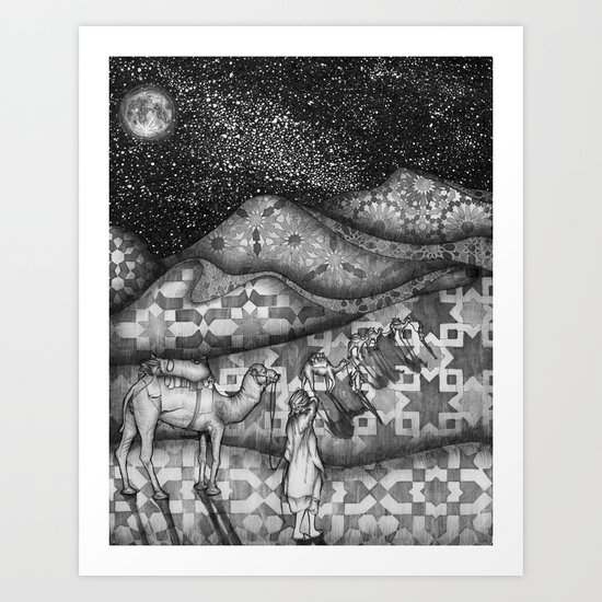 Arabian Nights Art Print